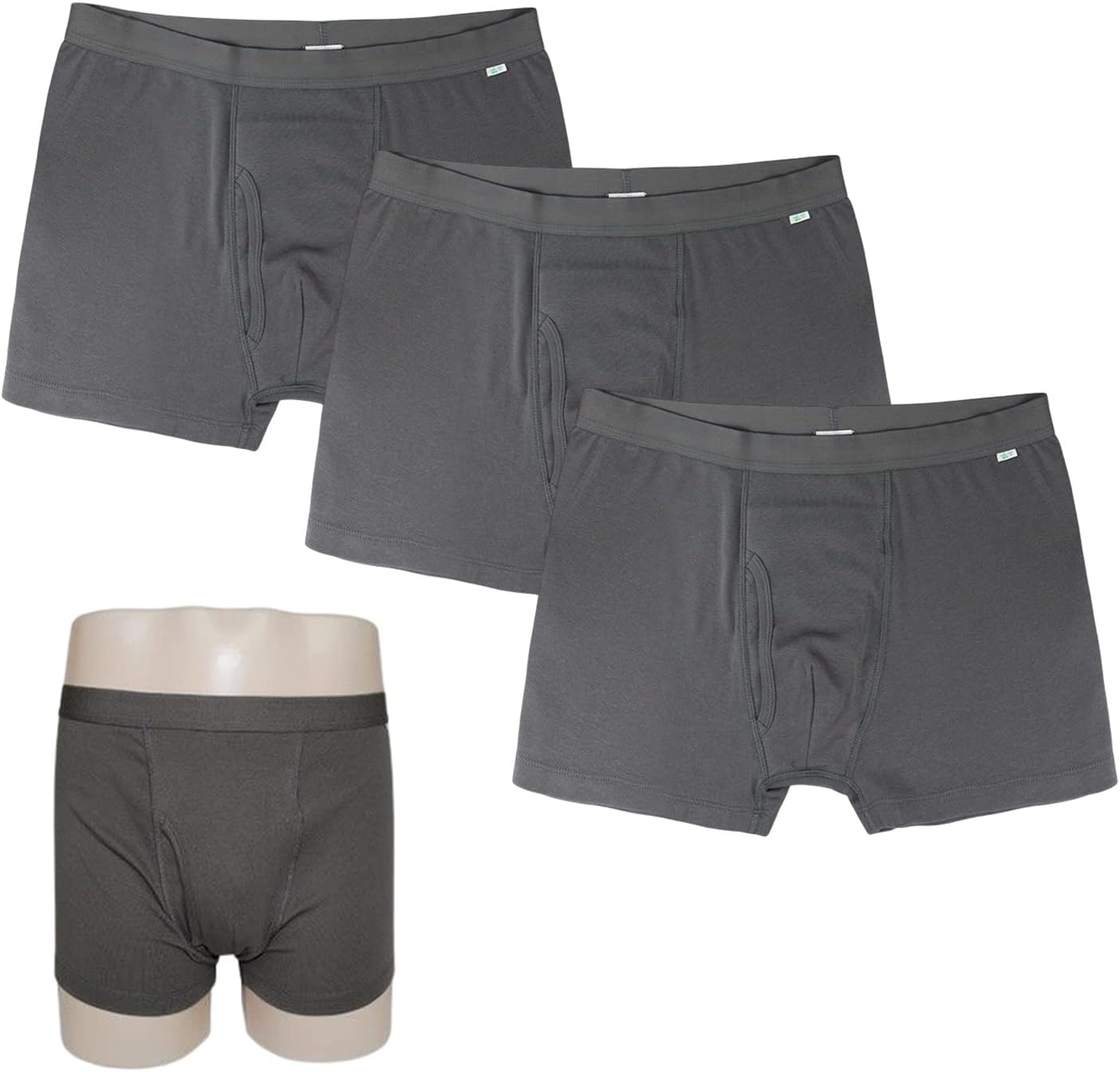 YingXue 3Packs Incontinence Underwear for Men, Leak Proof