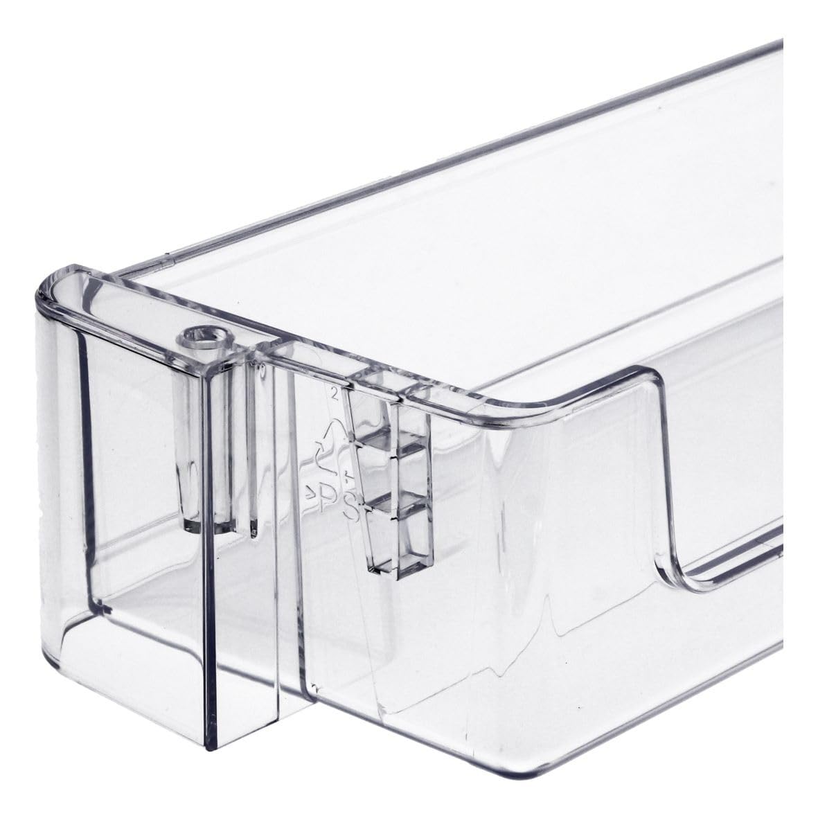 easyPART passend für V-Zug 480131100576 Abstellfach Flaschenabsteller | 445x65mm für Kühlschranktüre, Flaschenablage, Indesit Ari, 443x65mm, Kompatibel mit Bauknecht