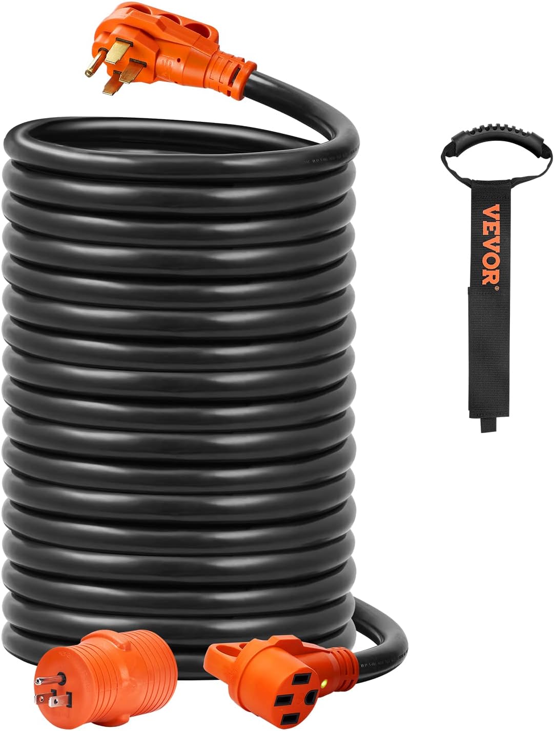 VEVOR 50 Amp RV Extension Cord, 50 ft, Heavy Duty STW RV