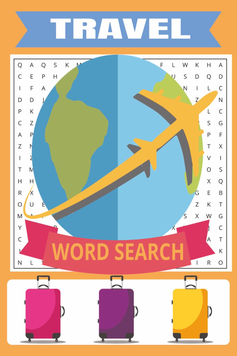 Travel Word Search: Relaxing Travel Word Search Puzzles for Adults
