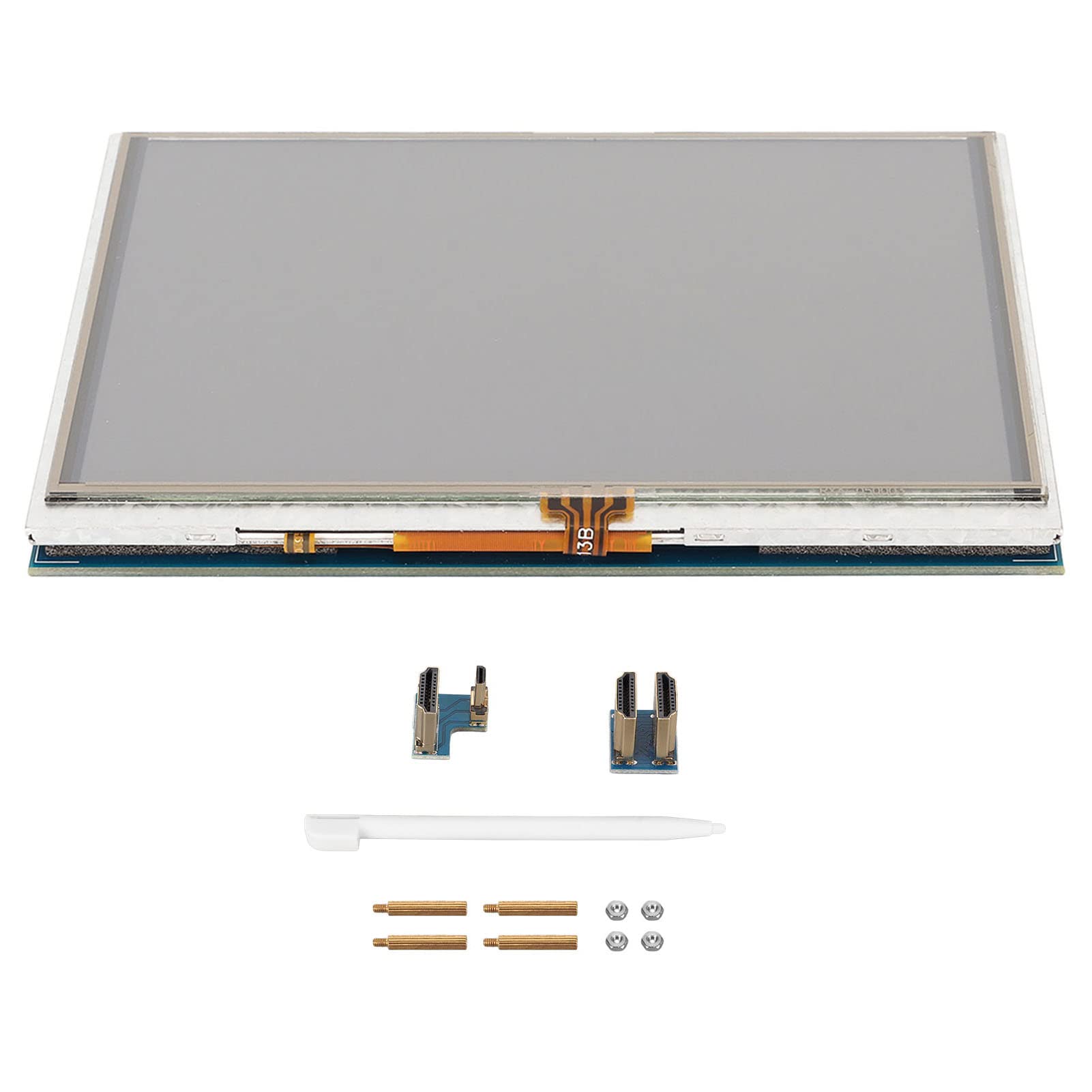Keenso Affichage LCD de 5 Pouces Affichage HD Multimedia Interface Monitor pour - Écran Tactile rétro-éclairé pour Les Projets de Bricolage