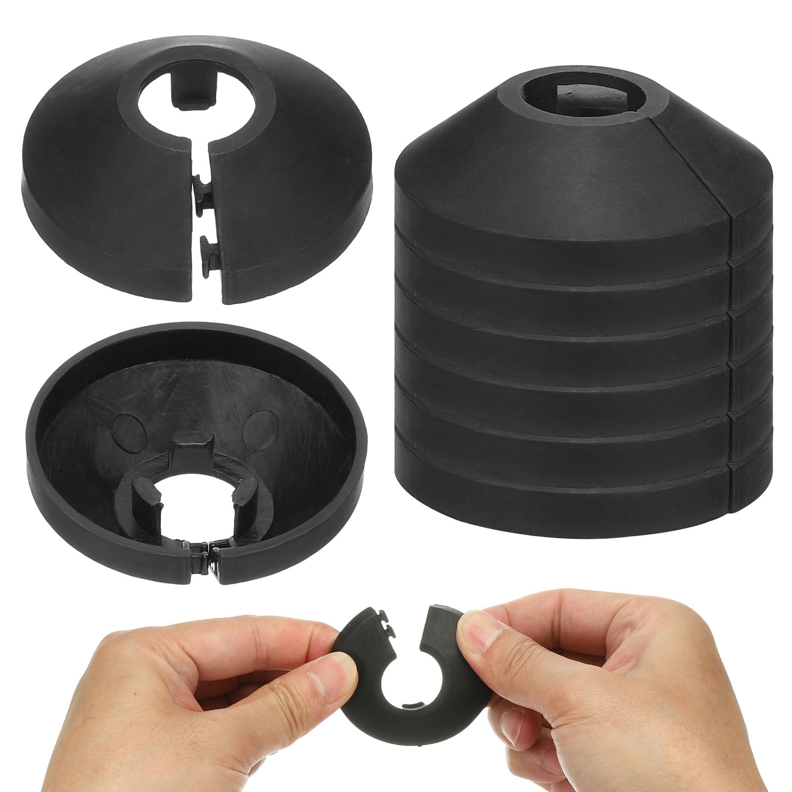 PATIKIL 17mm Plumbing Cover Plates