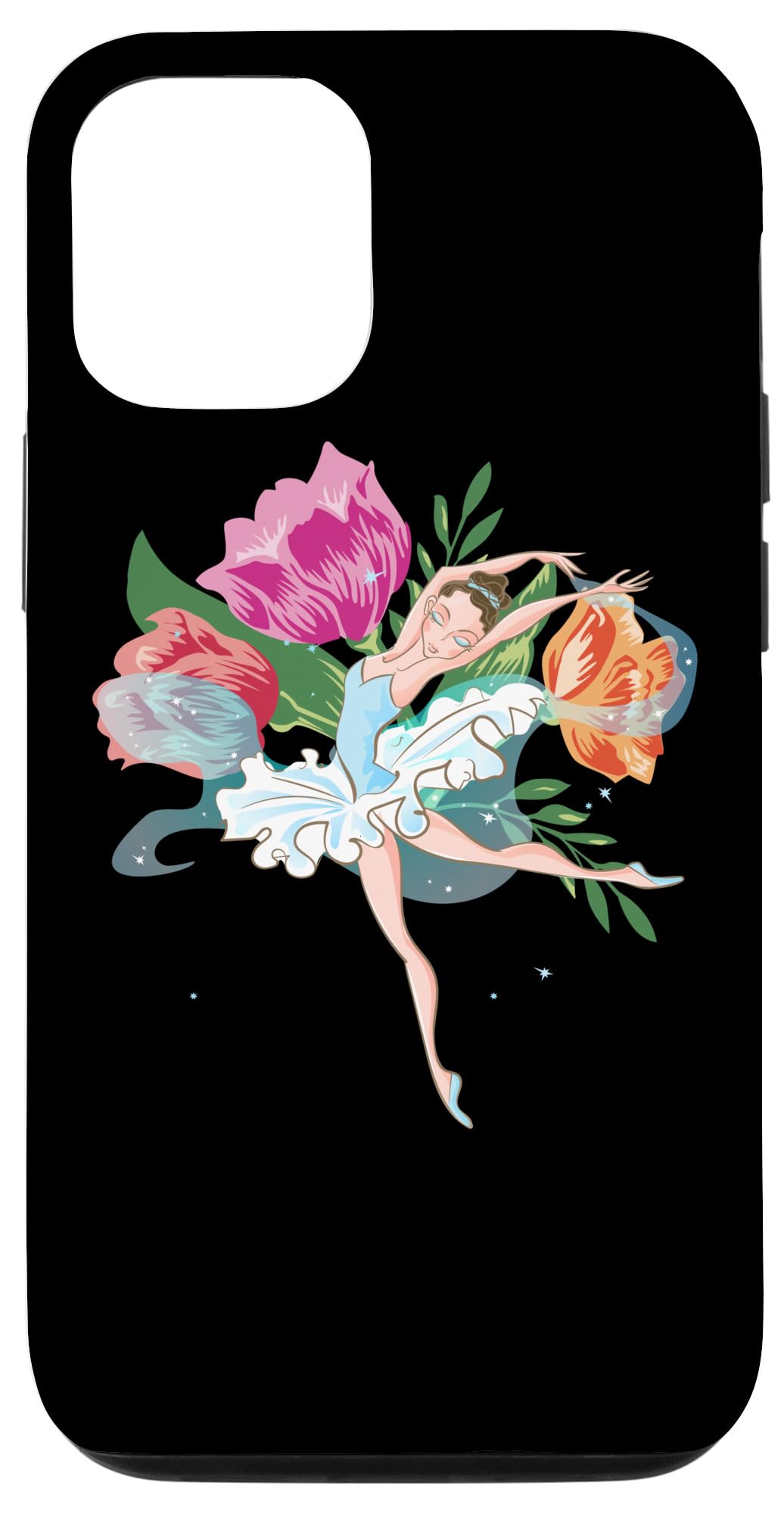 Flower Choreo Dance Ballerina Dancer Performer Ballet Case for iPhone 12/12 Pro