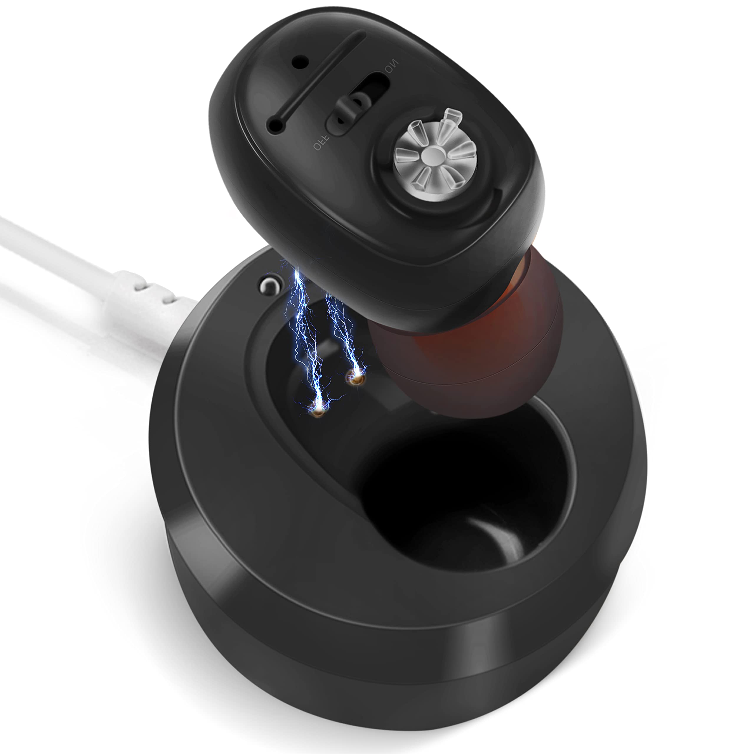 Britzgo Digital Hearing Aid Wireless Micro Amplifier Elderly Anti Slip Noise Reduction Mode Adjustable Vhp-1607 Rechargeable (B0B9M2NYM9) Amazon Price History, Amazon Price Tracker