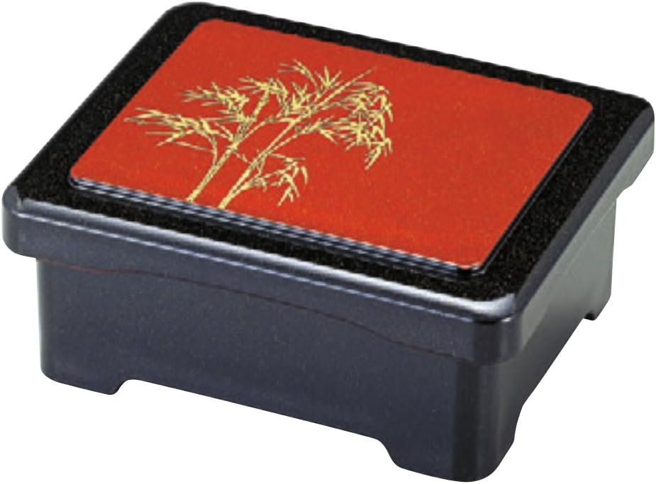 Wakaizumi Lacquerware 1-564-4 Eel Shige, Nishikidon Shige, Red Pearl Wakateuchi Vermilion Paint, Dishwasher Safe