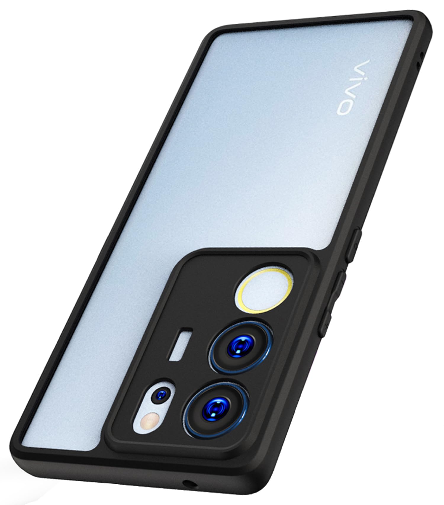 Kapa Hawkeye Clear Back Cover for Vivo V29 (5G) / Vivo V29 Pro (5G) | Camera Lens Protector Shockproof Slim Clear Case Cover (Black Sides) (B0CSF9S6KL) Amazon Price History, Amazon Price Tracker