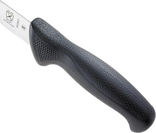 Miniatura 95 de Mercer Culinary - Millennia - M23880 - Cuchillo para pan, con mango negro y borde ondulado curvo, 10 pulgadas