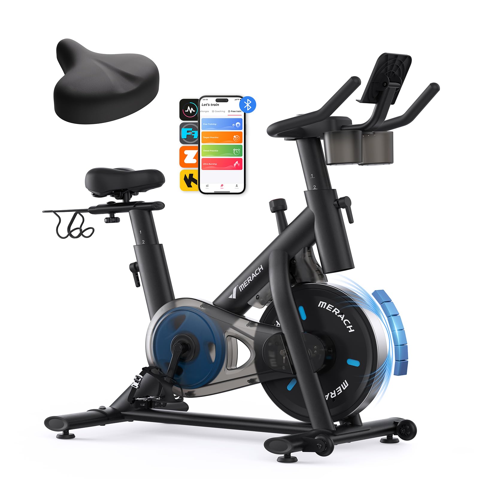 S26 Magnetic Bike & Sofa-Style Seat