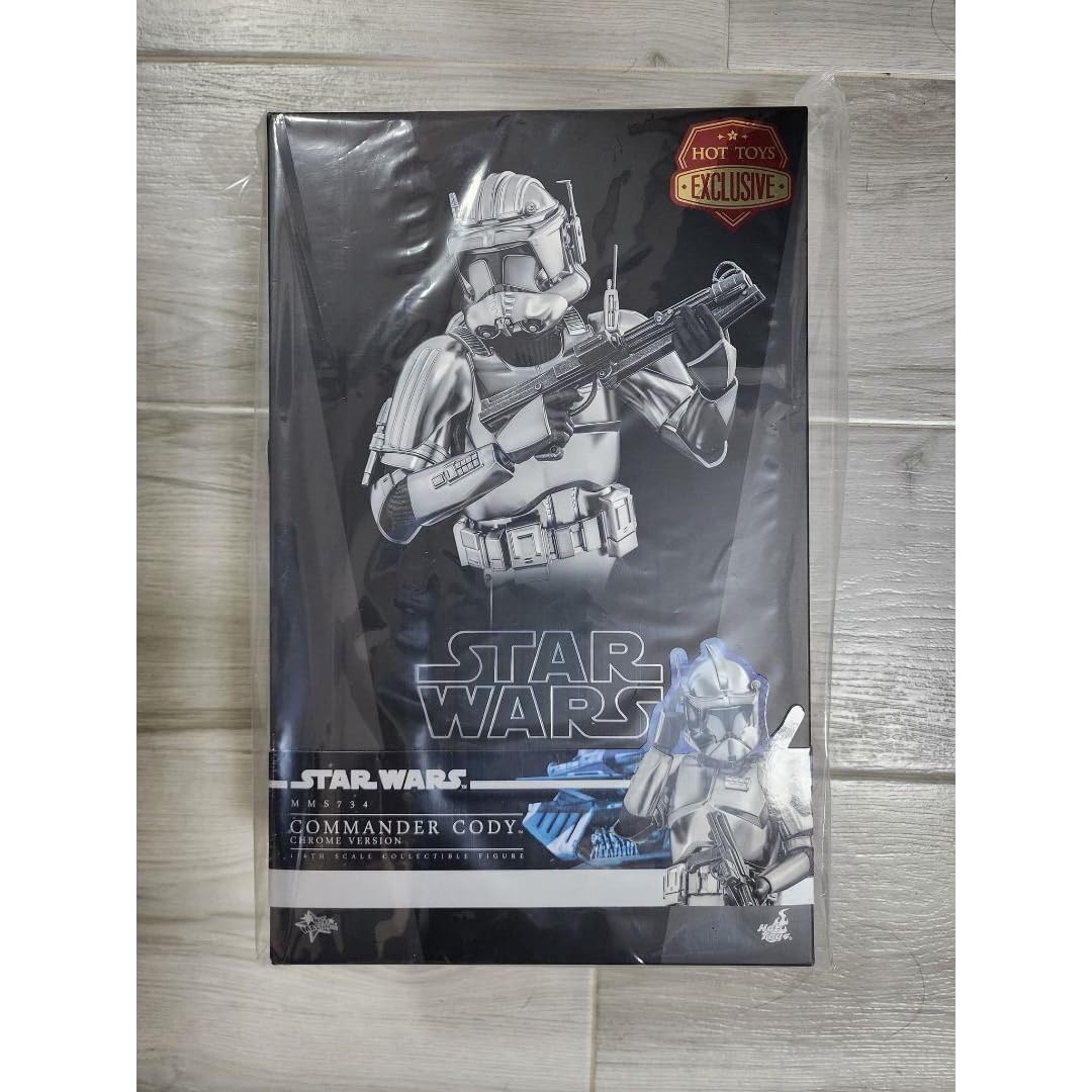 ホットトイズ MMS734 スター・ウォー コマンダー・コーディ（クロム）限定版 Amazon.co.jp: ホットトイズ MMS734 スターウォー コマンダー