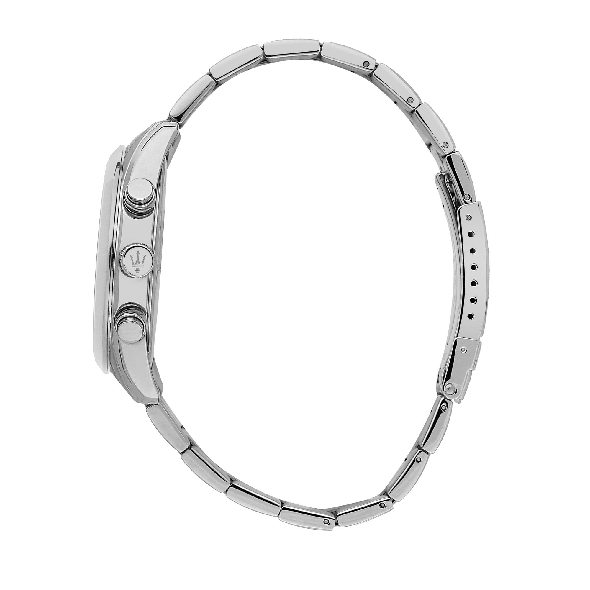 Maserati Orologio Uomo, Analogico, al Quarzo, Multifunzione, Cinturino in Acciaio, Collezione Attrazione, Special Pack - R8853151017