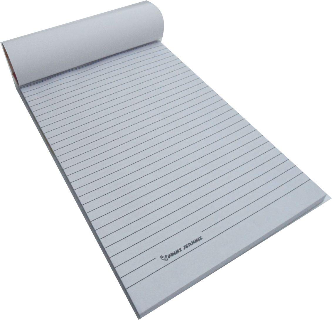 Slip pad, Notepad, Pack of 5, 100 Pages per book, ( Size 13.2 x 22.2 cm