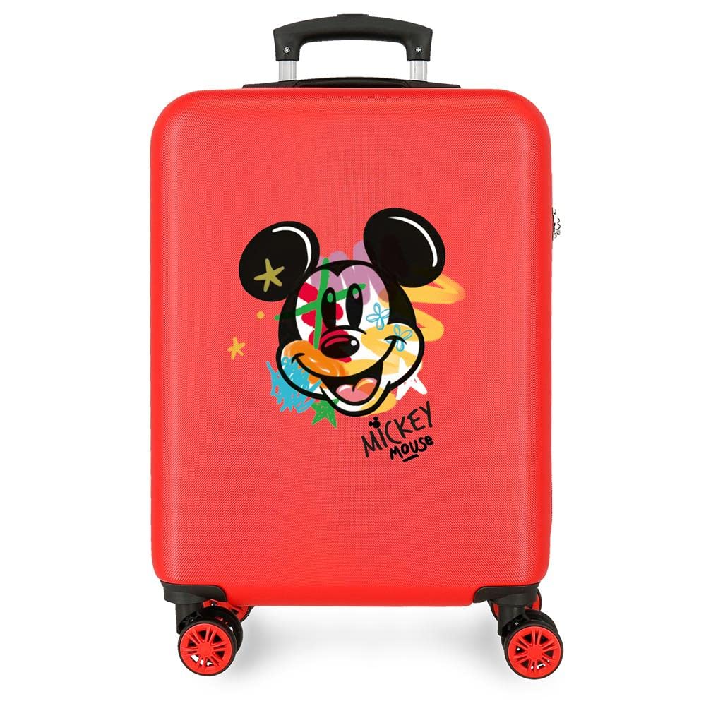 Disney Walizka kabinowa Minnie in Love, Czerwone, Talla única, Walizka kabinowa