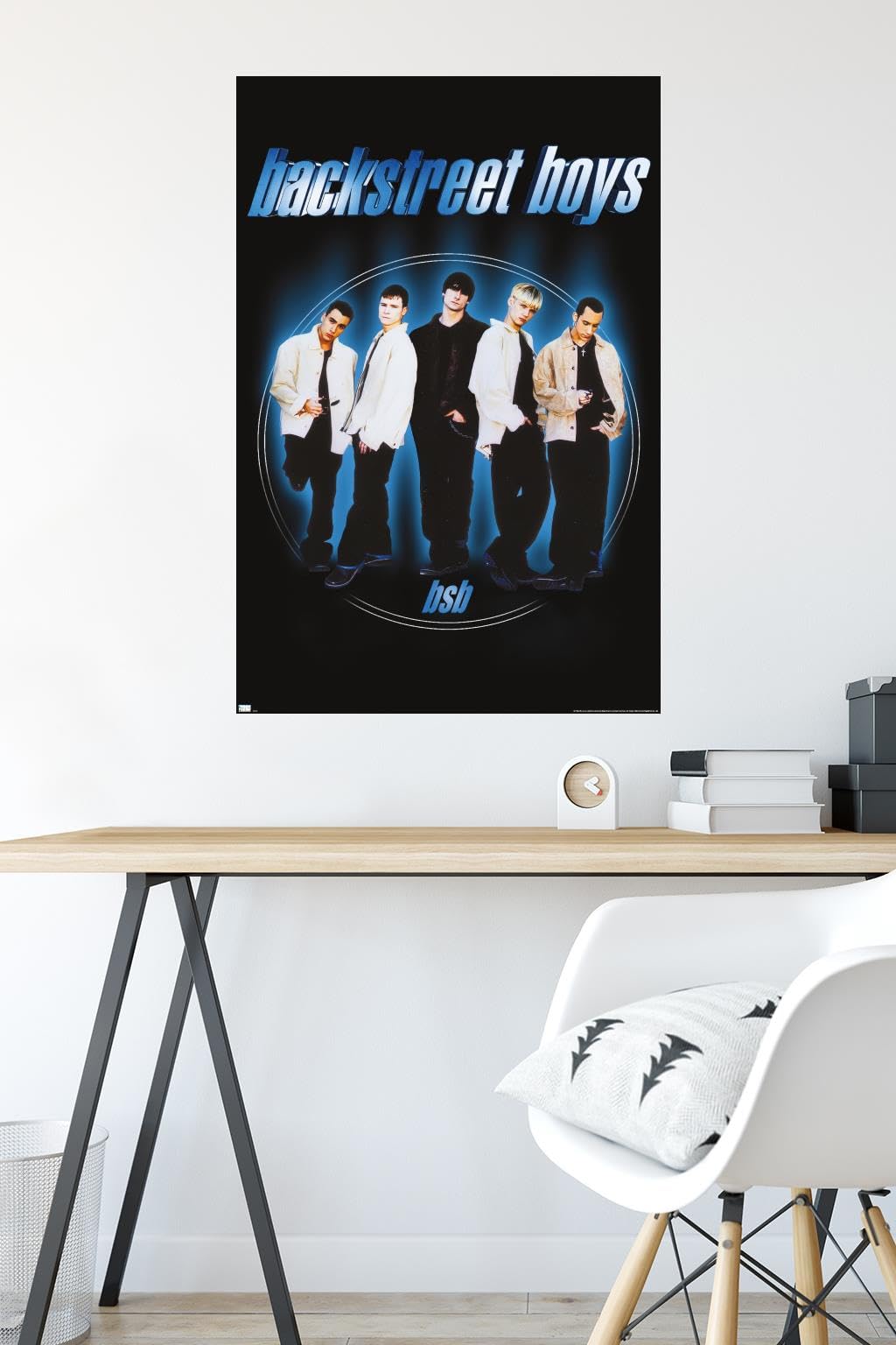 浮世絵木版画 Backstreet Boys 裏街路五人衆200部限定サイン入り Backstreet Boys Fan Club Japan