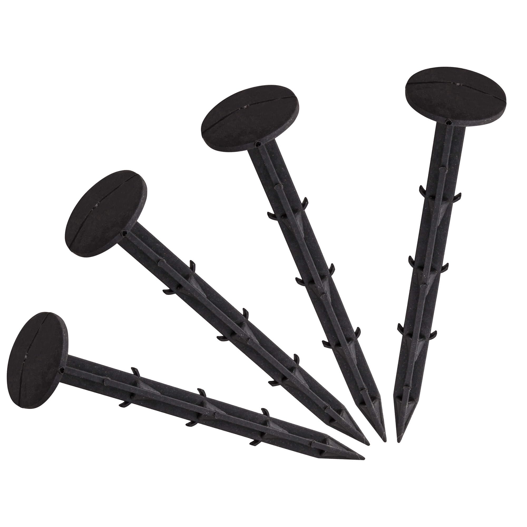 SPRINGOS telo per erbacce da giardino 1,1 x 100 m 70 g/m2 incl. fissaggio al suolo