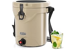 COSTWAY 2.5-Gallon Backtap Cooler: Ultimate Hydration at Your Fingertips