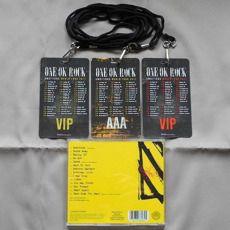 Amazon.co.jp: ONE OK ROCK ワンオクロック サイン入りCD AAA VIPパス 