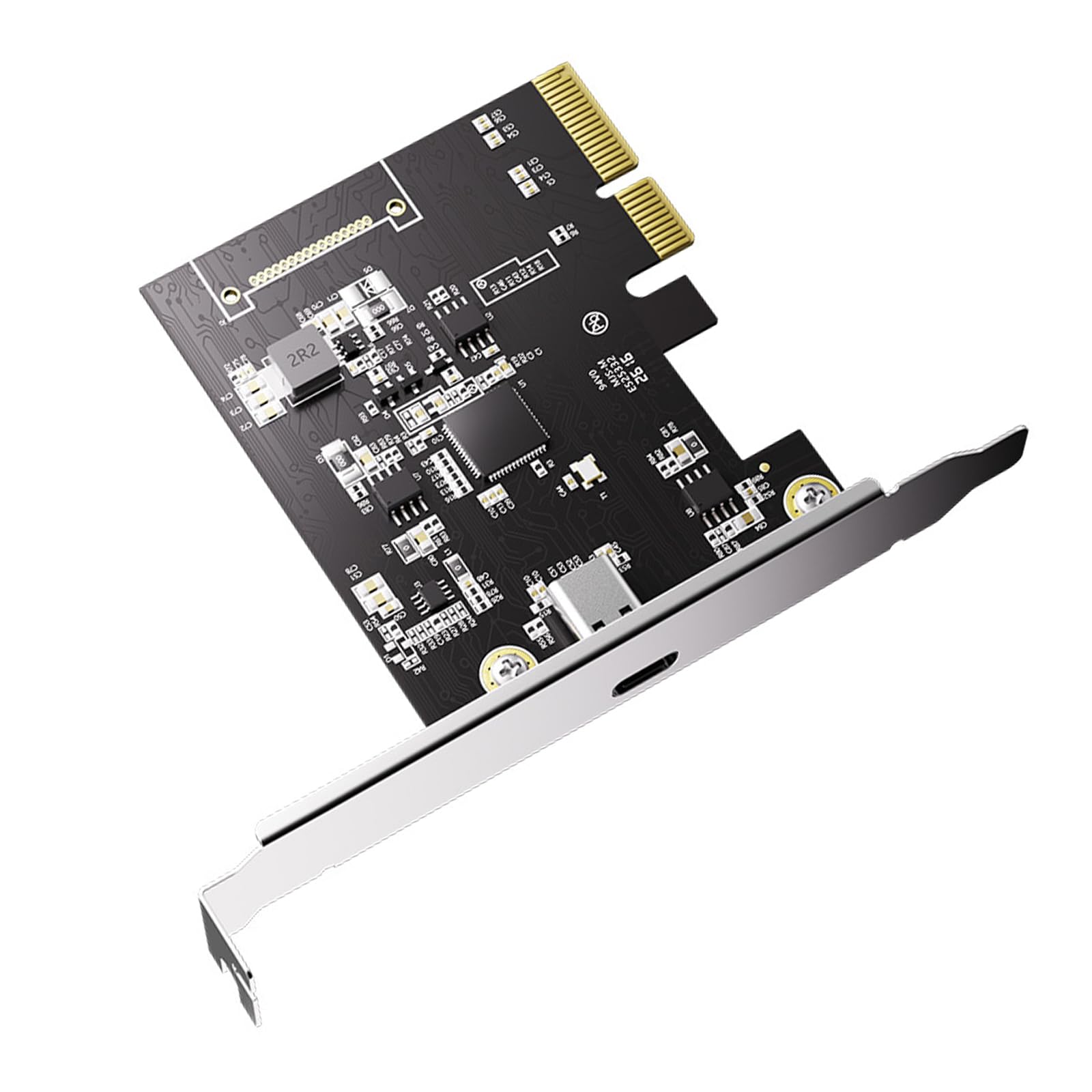 Scheda Adattatore PCIExpress 4X a USB Type C 3.2 Gen 2 per trasferimento rapido dei Dati Scheda espansione USB C velocità a 20 Gbps