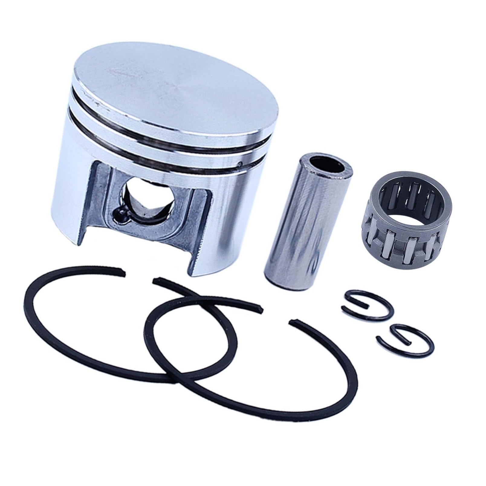 Kit de cojinetes de Agujas y Anillos de pistón de 38 mm for Motosierra MS180 018 MS 180 OEM 1130 030 2004
