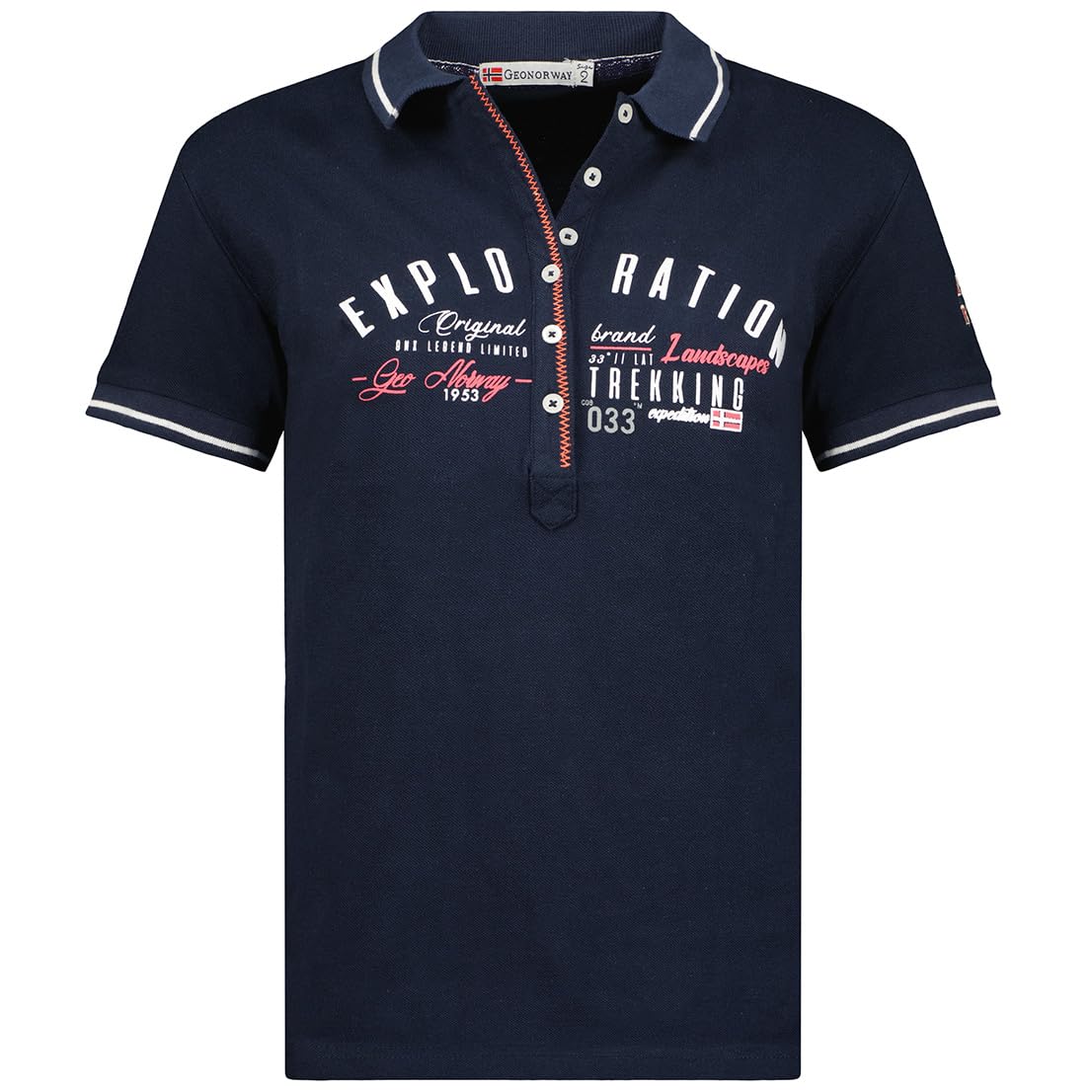 Geographical Norway Women's Kerria Lady Polo shirt, marine,