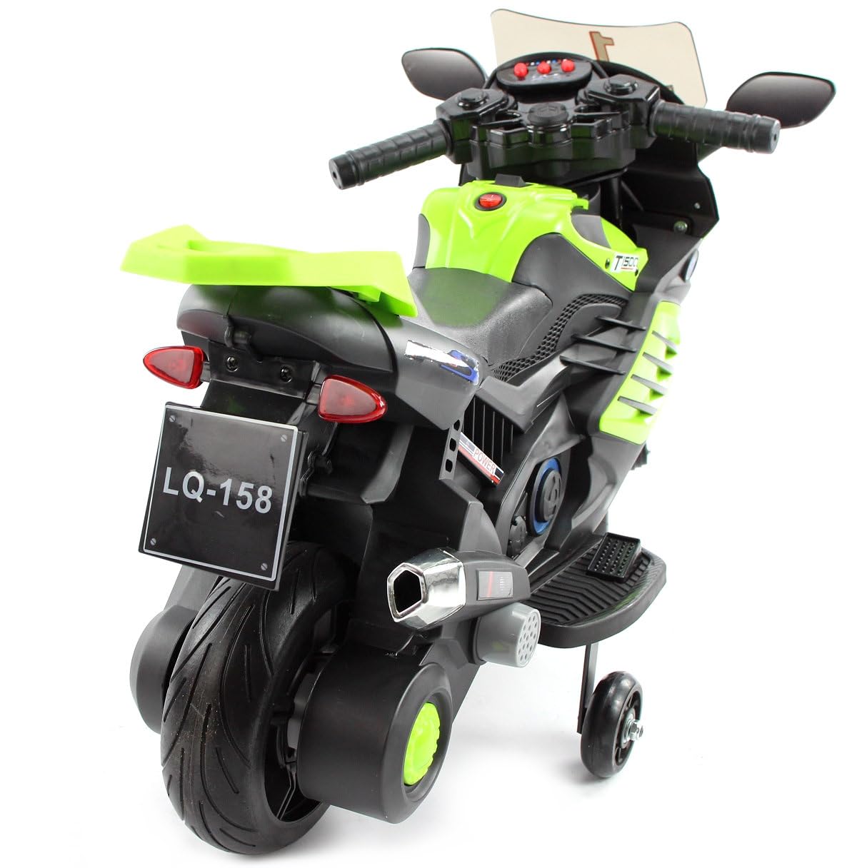 Motorrad RR S1000, Kinderauto Kinderfahrzeug Elektromotorrad (Grün)