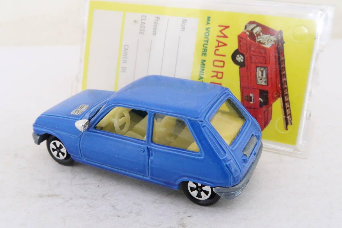 マジョレット RENAULT ルノー5 フランス製 ミニカーショップ ケンボックス マジョレットルノー5 #5 ※1/51