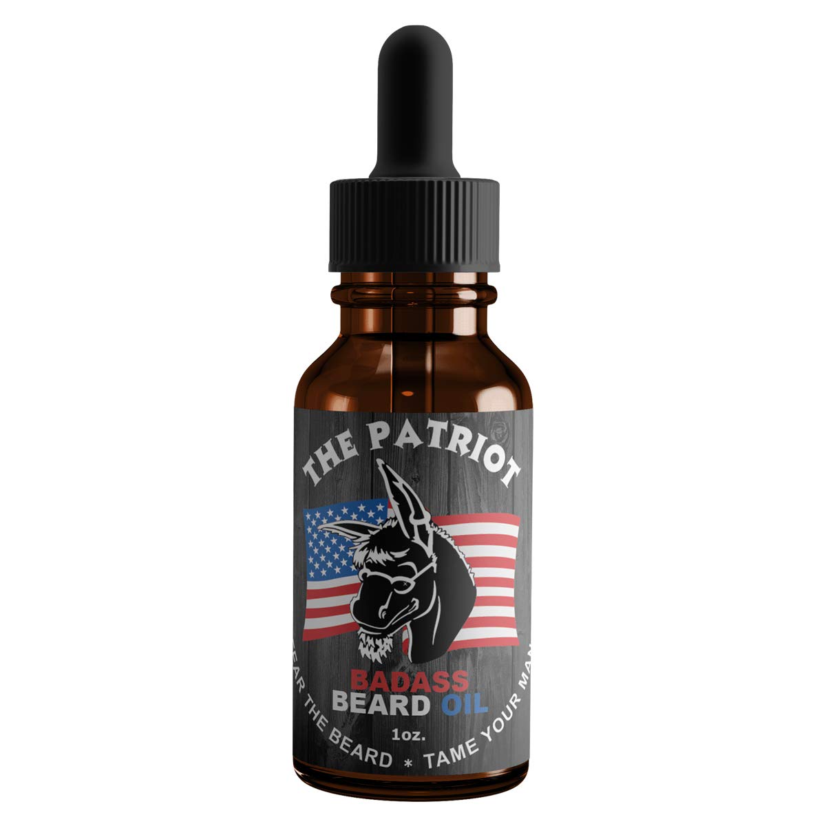 Badass Beard Care Oil For Men – The Patriot Scent, 1 Ounce – All Natural Ingredients, Keeps Beard and Mustache Full, Soft and Healthy Badass Beard Care Oil For Men – The Patriot Scent, 1 Ounce – All Natural Ingredients, Keeps Beard and Mustache Full, Soft and Healthy