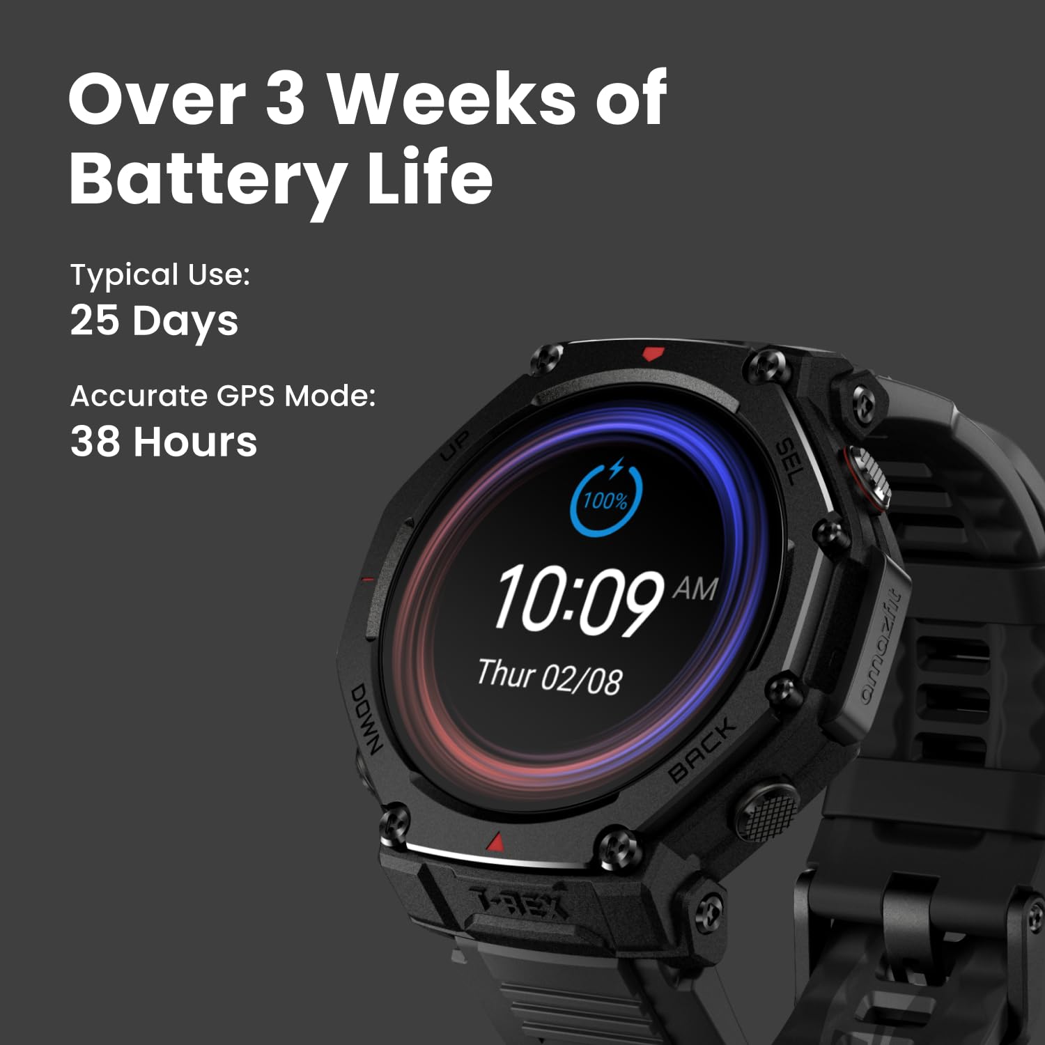 新品未開封 amazfit T-REX 3 PRO 48mm Amazon.in: Buy Amazfit T-Rex 3 Outdoor Rugged Military 48mm Smart