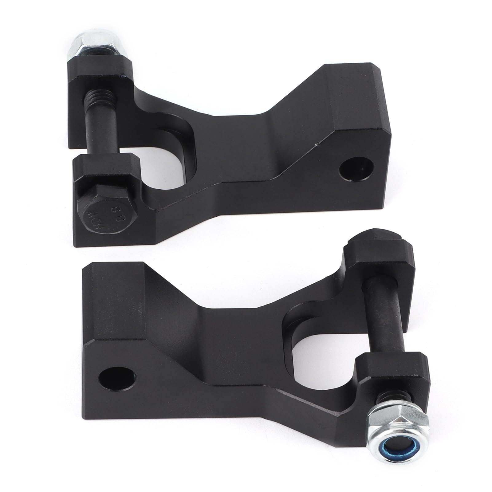 Kit de Support de Bloc D'Abaissement Avant, Accessoire pour Raptor 350 660R 700 ATV, Réduction du Centre de gravité, Vitesse de Virage, Couleur Métal, Abaissement de 3,5 Pouces,