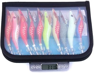 Sosoport 10 Peças Isca De Pesca Com Brilho Noturno Isca De Pesca Isca De Pesca Iscas De Pesca Que Brilham No Escuro Iscas De Pesca Gancho De Mar Profundo Iscas De Plástico Anzol Brilhante