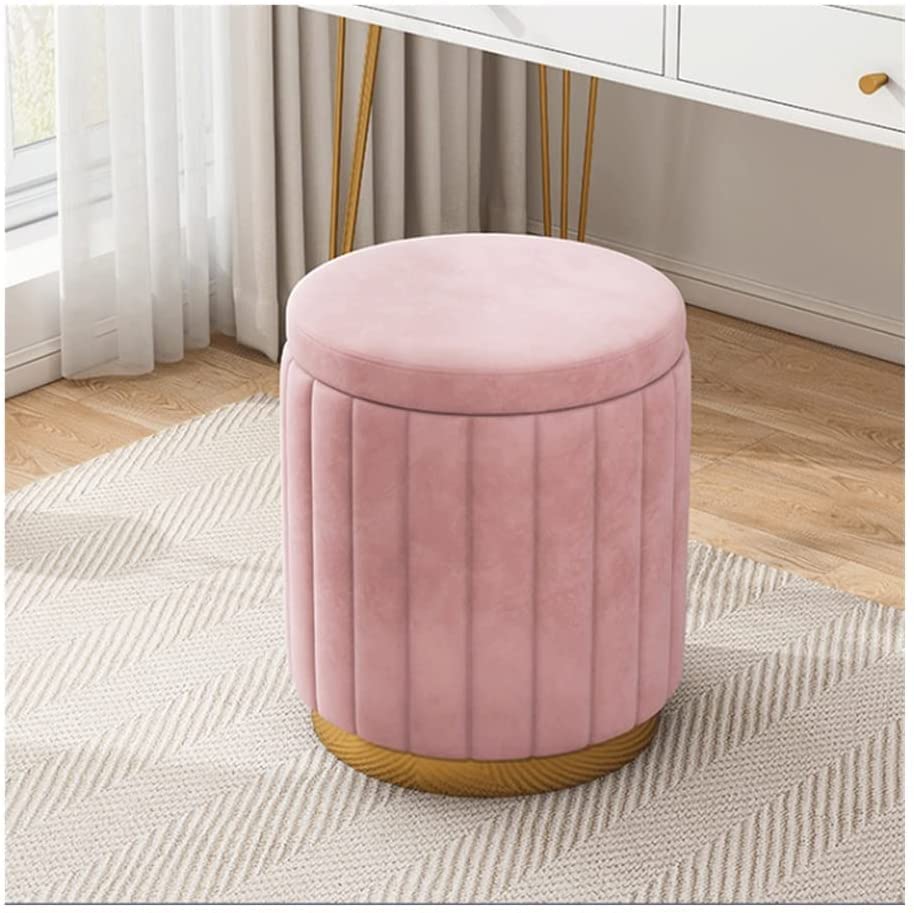 Repose-pieds rond déhoussable tabouret bas ergonomique