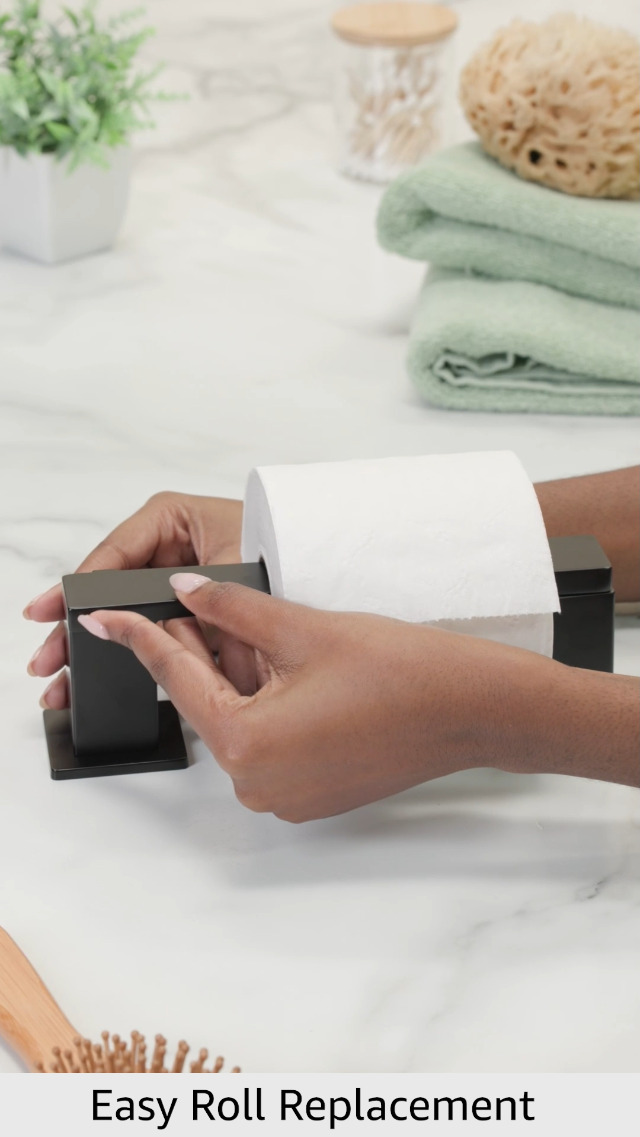 KOHLER Honesty® Toilettenpapierhalter - Wandmontiert, Hochwertige Metallkonstruktion