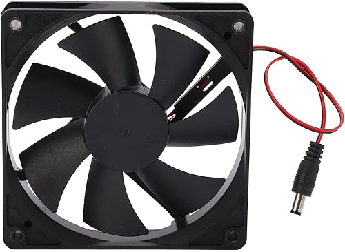 Miniatura 8 de plplaaoo Ventilador solar de 20 W, impermeable IP65, tasa de conversión del 20%, negro, para exteriores, diseño moderno, ventilador de escape para