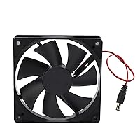 Vista 7 de Mini ventilador alimentado por panel solar, panel solar de 20 W, kit de ventilador de escape para gallinero, casa de perro, invernadero, cobertizo