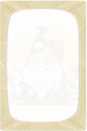 Miniatura 3 de Fitted Crib Sheets Gnome Sunflower Baby Crib Sheets for Boy & Girl Toddler Mattress Sheets 21216286