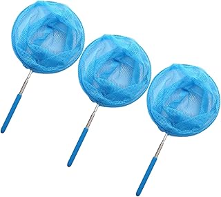 Totority 3pcs Boys Kids Toys Kids Suits for Boys Kids Outdoor Playset Fishing Catcher Kids Catcher Net Extendable Catcher Nets Fishing Nets Telescopic Nets Lip Gloss Fishing Net Tool Summer
