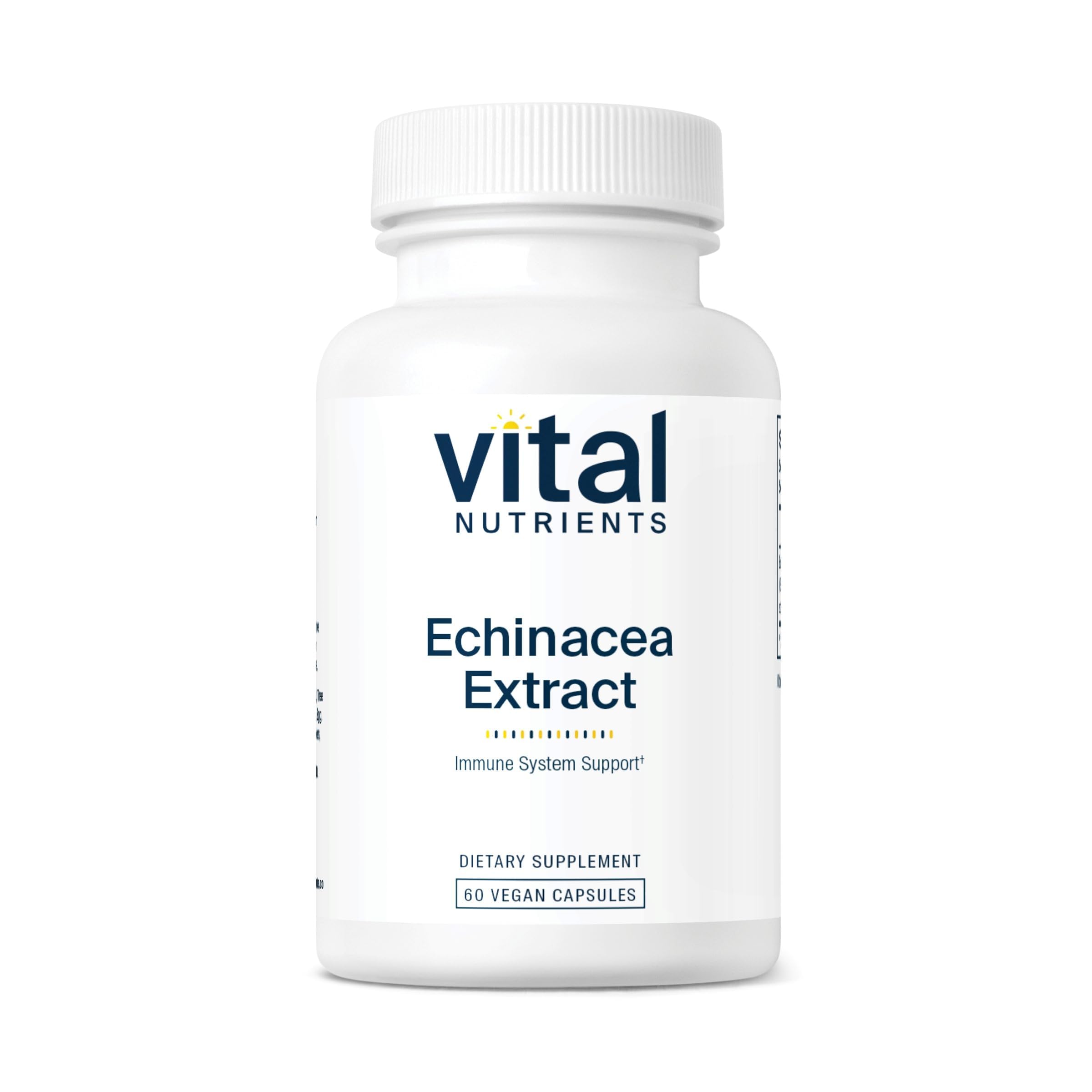 Vital Nutrients Echinacea Extract 1,000mg, 60 Capsules
