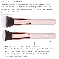 Vista 6 de Phoera 104 y 105 - Base de cobertura entera, base correctora Hilareco, impecable, 1.014 onza liquida, corrector de aceite mate natural, corrector