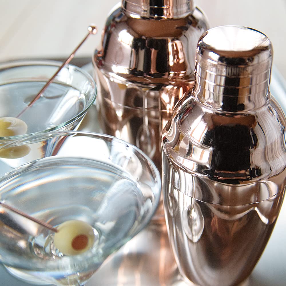 Amazon｜スタンダード カクテルシェーカー 530ml ピンクゴールド