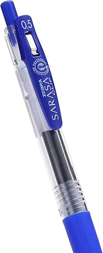 Miniatura 10 de Zebra Sarasa Clip Pen 0.020 in, Azul Cobalto (JJ15-COBL)