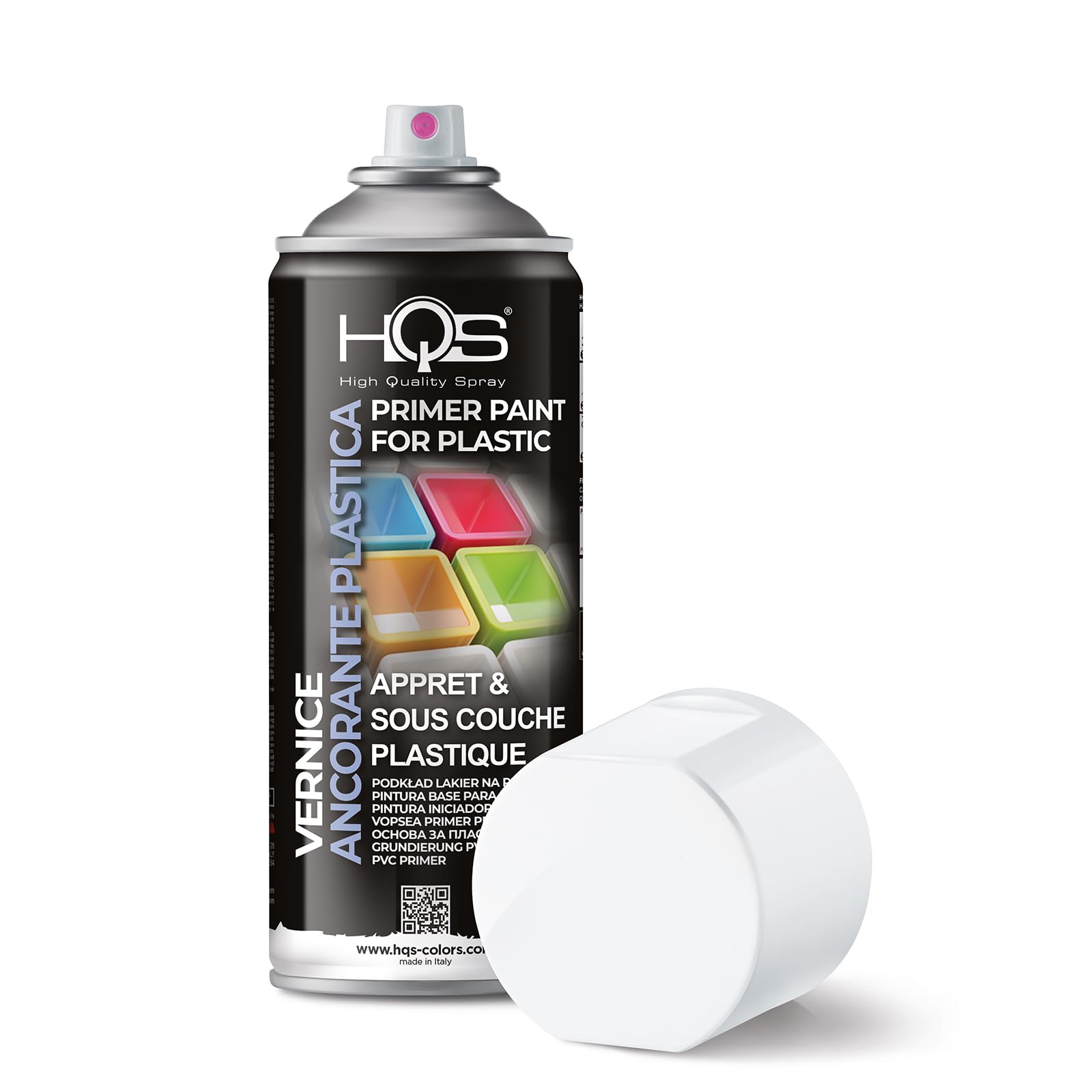 HQS Lackspray 400 ml Grundierung für Kunststoff (6)
