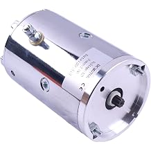 Hydraulic Motor Chrome 9 Spline CW 2000W 2800r/min 12V Dc HD Compatible with Lowrider