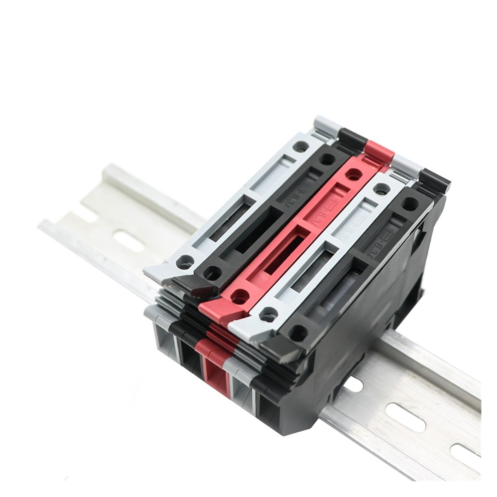Amazon.co.jp: ヒューズ 10 ピース/ロット Din レール端子台 UK-5-HESI