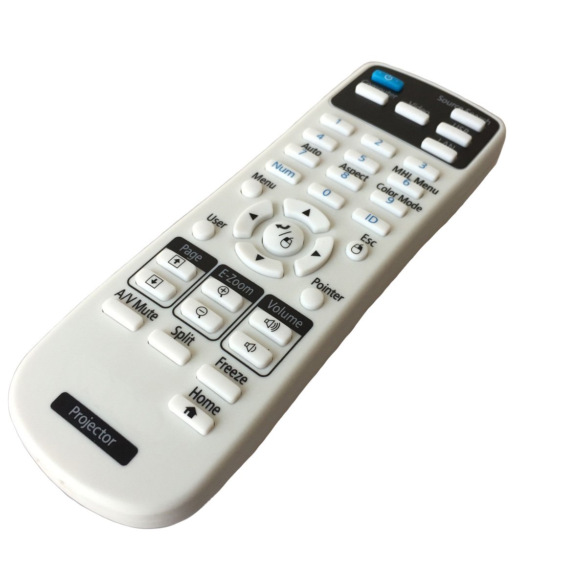 Amazon.co.jp: Rich Lighting プロジェクター 交換用 リモコン EPSON