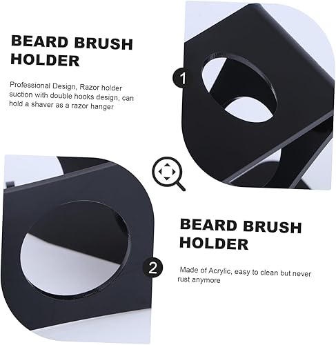 Miniatura 9 de balacoo Beard Brush Stand For Men Shaving Beared Brush Holder Men Razors Máquinas De Afeitar Para Hombres Rasuradoras Para Hombres Beard Brush