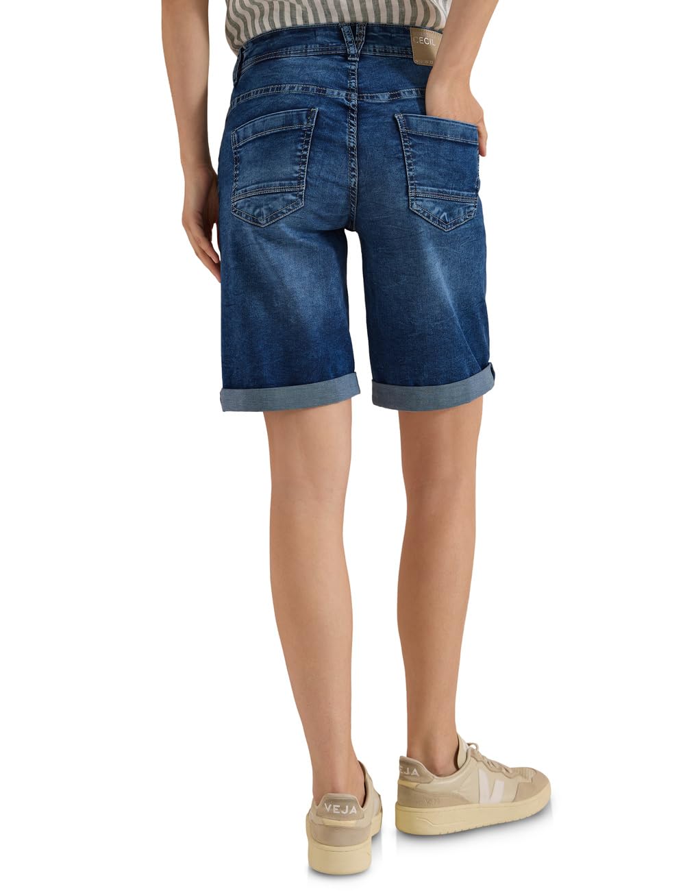 Cecil 3817766 - Short en Jean Slim - Bermuda/Short - Femme