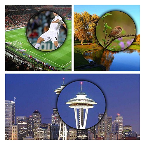 Yorten 16x52 Telescópio Monocular de Alta Potência e Foco Duplo Ao Ar Livre Portátil Portátil Ultra