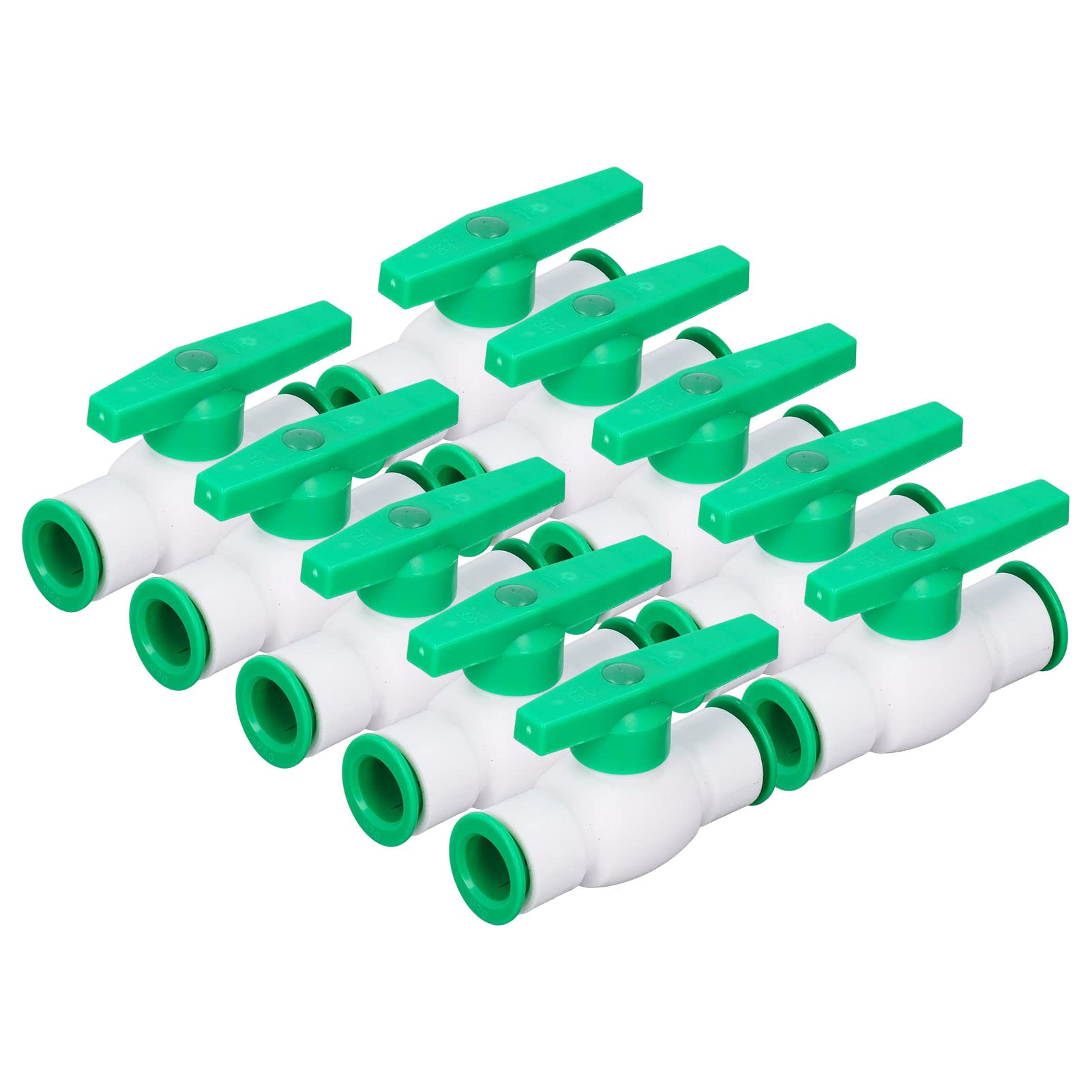 Buy 10Pcs PPR Ball Valve, Tube Ball Valve Balls Valves Fitting Straight