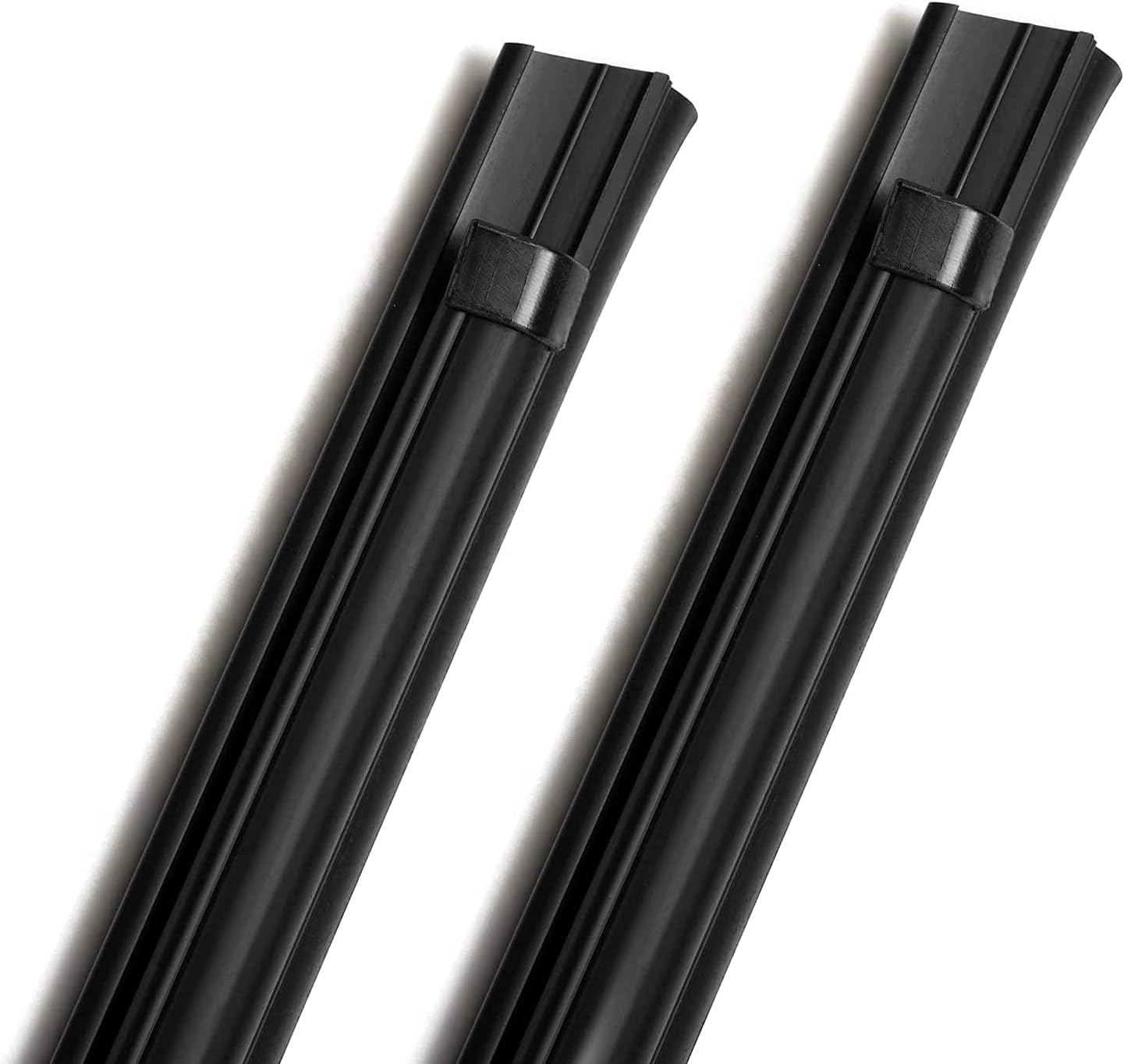 4PCS Car Door Glass Weatherstrip Belt Kit Exterior Window Moulding Trim Seal Compatible with 2007-2020 Toyota Tundra Double Cab Replaces 68160-0C020 68210-0C020 68163-0C010 68164-0C010 (Double Cab)