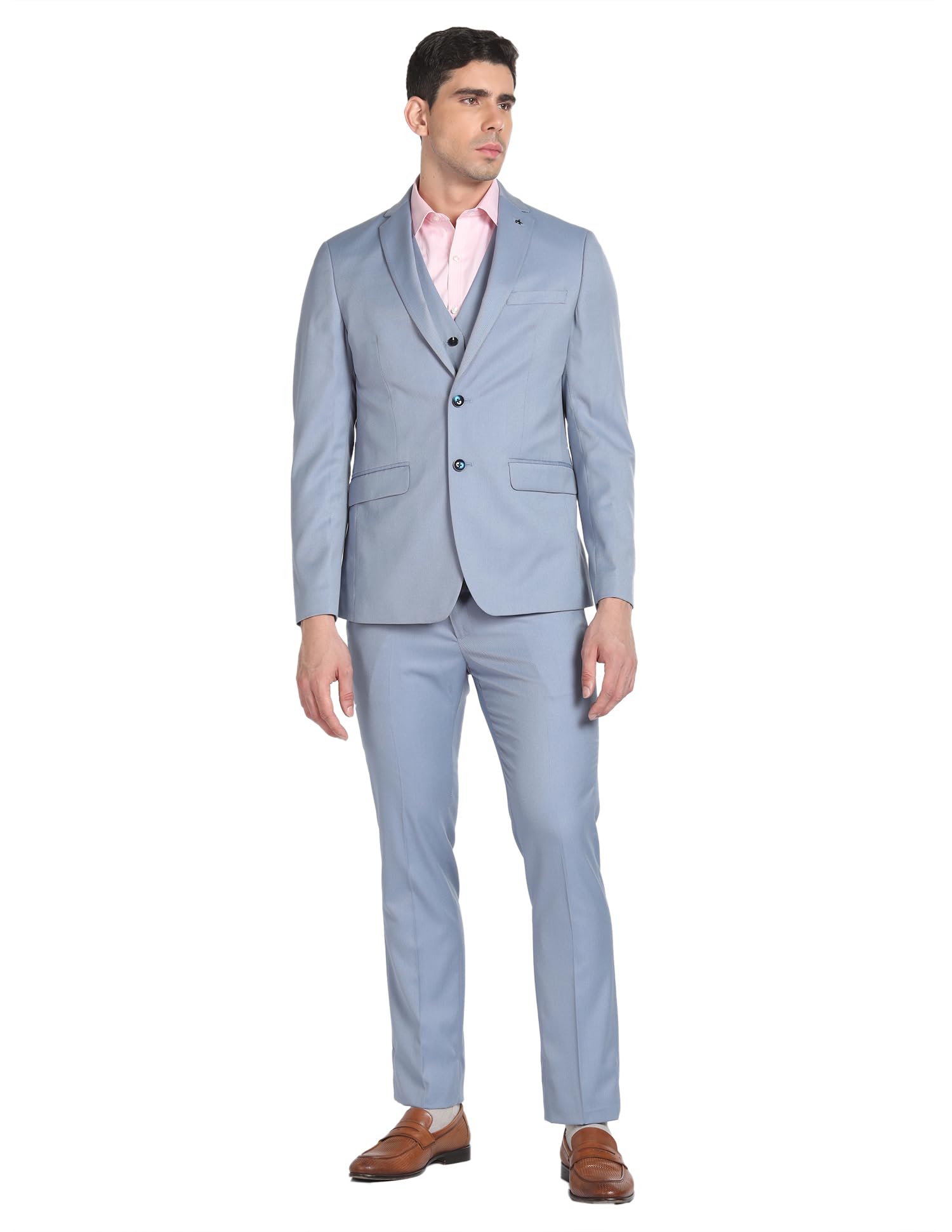arrow Men's Polyester Double Breasted Suits-picture-52