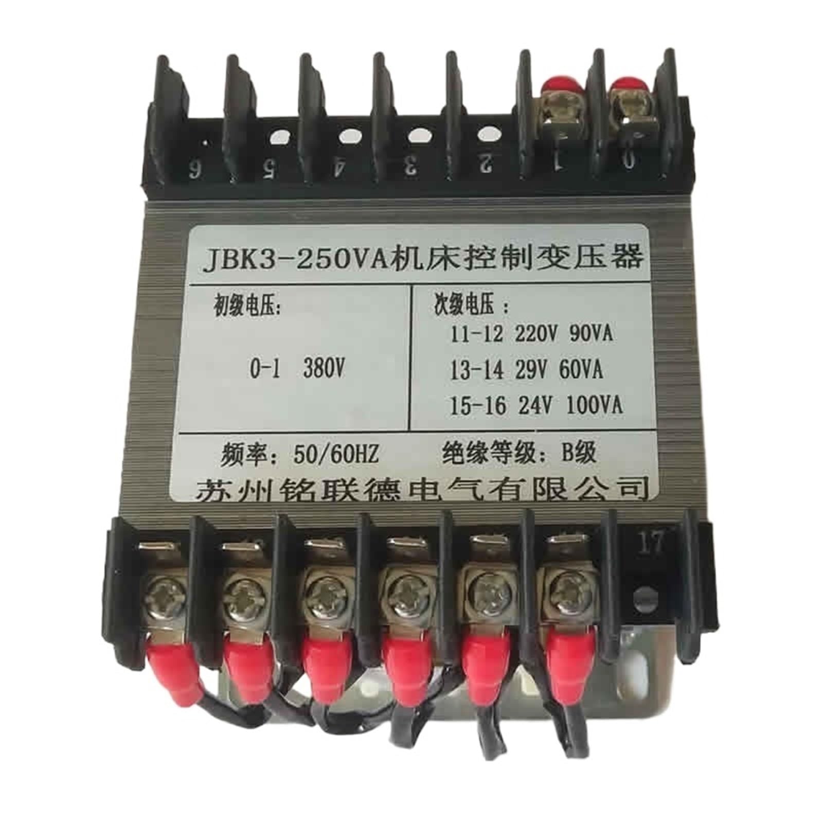 0P7BR328B Shearing Machine Transformer JBK3-250VA Tool Control 380V Variable 24V29V220V